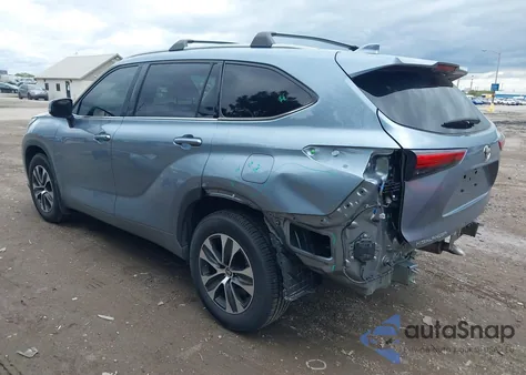 2022 Toyota Highlander Xle from USA, damaged, VIN 5TDGZRBH5NS235297